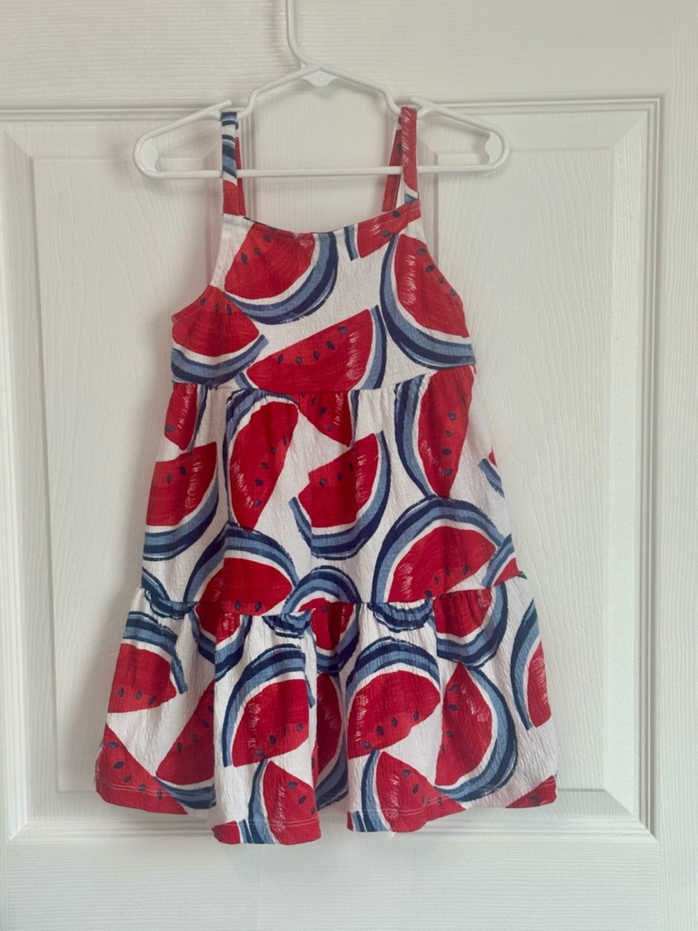 Carter's Red and Navy Striped Girls Dress